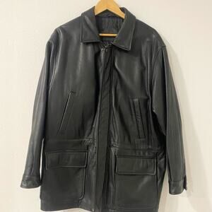 Bostonian by Moores Genuine Leather Jacket - Large